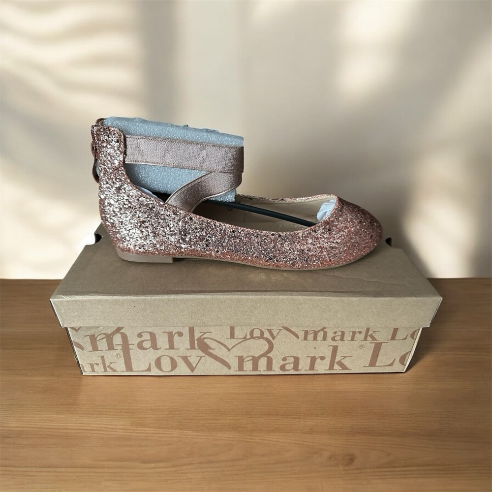 Glittery Rose Shoes